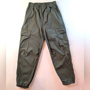 Uniqlo Womens Green Cargo Pants